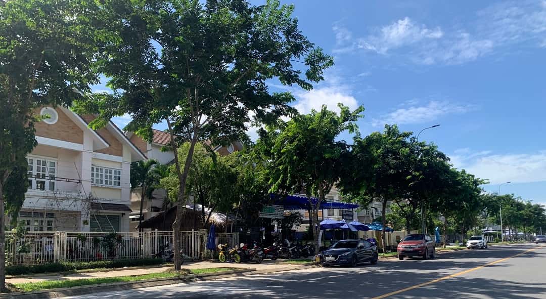 Quán Cafe DT nằm trong dự án 