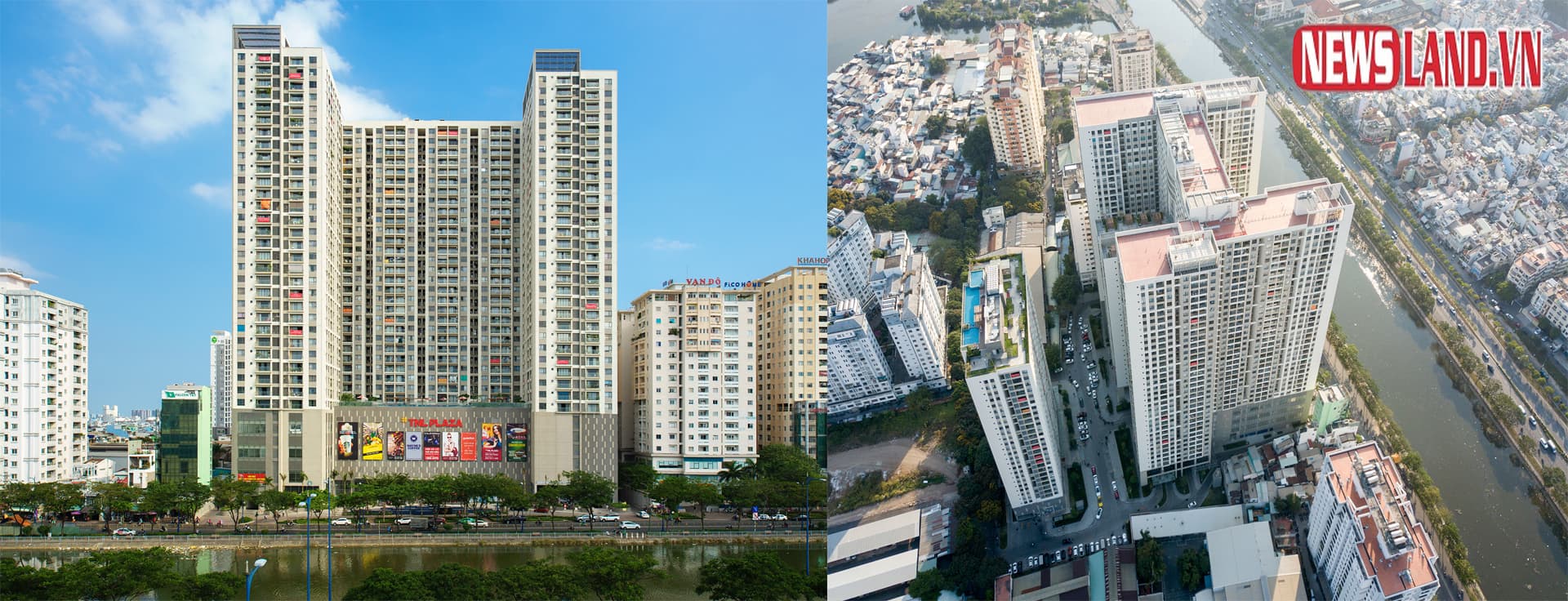 banner the gold view quận 4