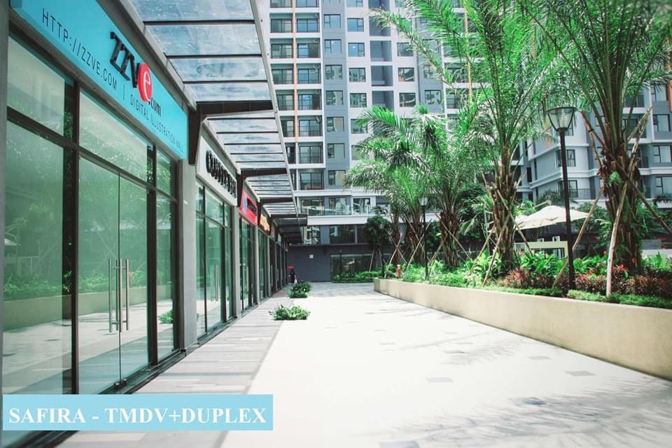 Khu trung tâm thương mại dịch vụ - duplex Safira
