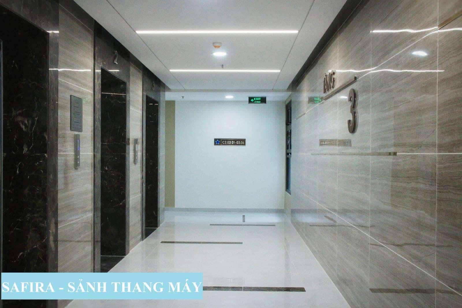 Sảnh thang máy Safira
