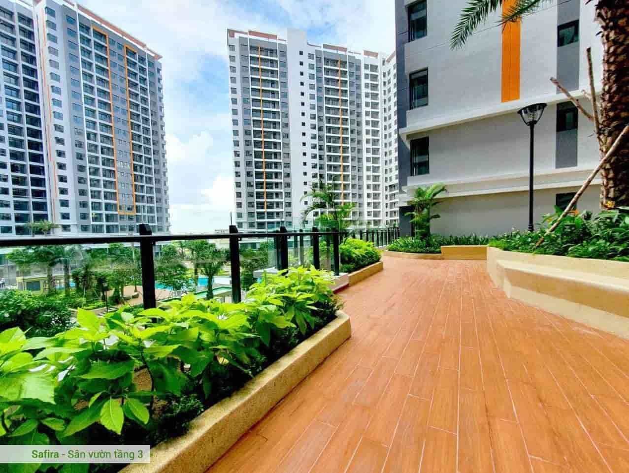 Một khoảng sân vườn tầng 3 
