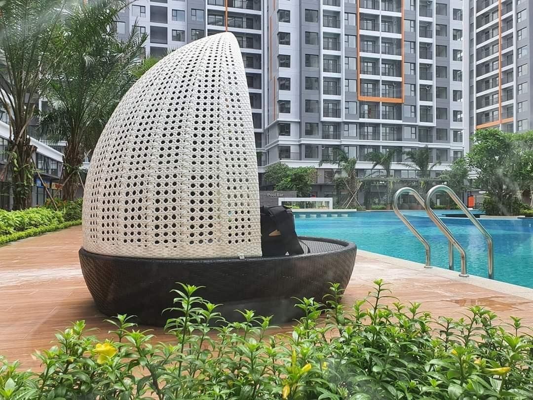 hồ bơi tràn safira khang điền